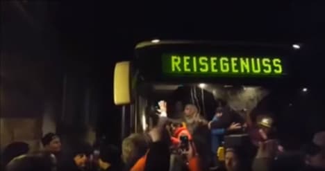 VIDEO: 'hate mob' chants at terrified refugees