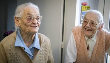 France's 104-year-old twins say closeness key