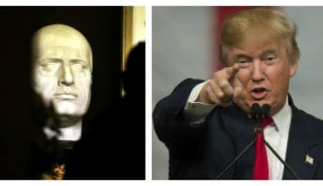 Trump sparks furore for tweeting Mussolini 'lion' quote