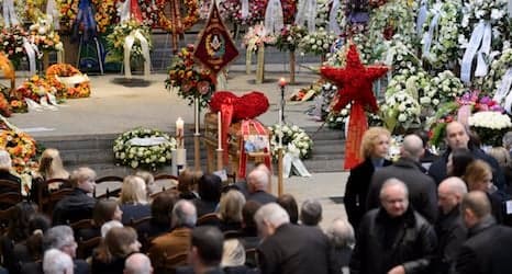 Lausanne cathedral packed for top chef's funeral