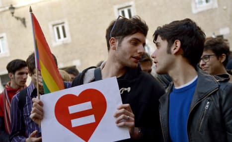 Italy's Senate approves gay unions bill