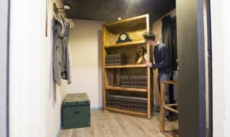 Anne Frank Dutch 'escape bunker' game under fire