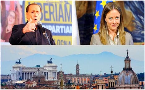 Fury as Berlusconi says Rome mayor job 'is not for mums'