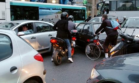 And the worst city in France for traffic jams is?