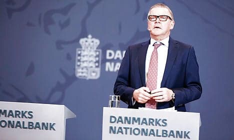 Danish central bank says speculators boosted profit