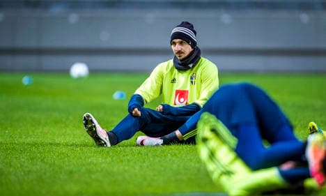 Sweden boss rests Zlatan ahead of Euros