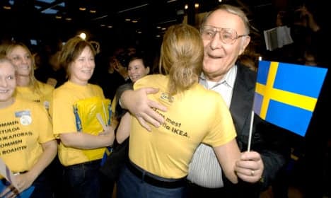 Happy Birthday! Sweden's Ikea founder turns ninety