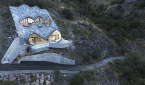 Welcome to Spain's quirkiest clifftop house
