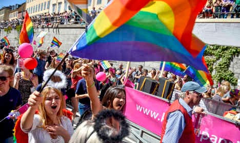 Sweden flies flag for gay rights with new stamp