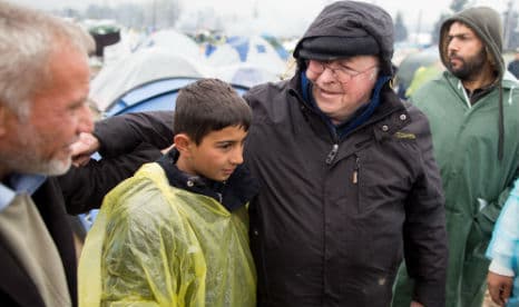 Did German politician help smuggle stranded refugees?