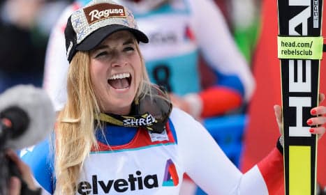 Switzerland's Lara Gut wins women's World Cup title