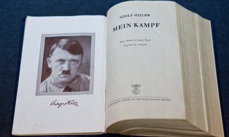 Hitler's copy of 'Mein Kampf' sells for $20,655