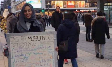 Watch Swedes react to this Muslim student's question