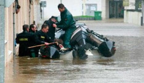 Hundreds evacuated from homes as floods hit Spain