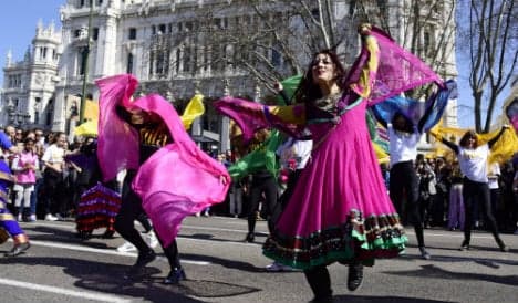 Madrid welcomes Indian stars with Bollywood flash mob
