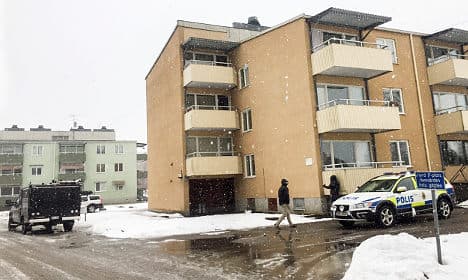 Three held for murder at Swedish asylum centre