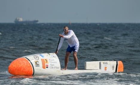 Frenchman attempts craziest crossing of Atlantic Ocean