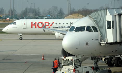 Panic on board Paris flight after 'terror scare'