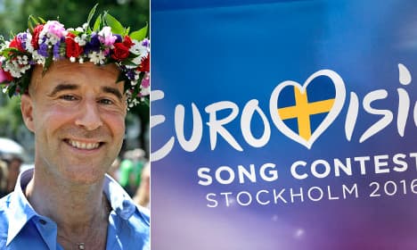 Swedish celeb's Eurovision dare: 'I wish Russia no good'