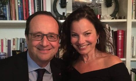 Why was Hollande dining with America's 'The Nanny?'