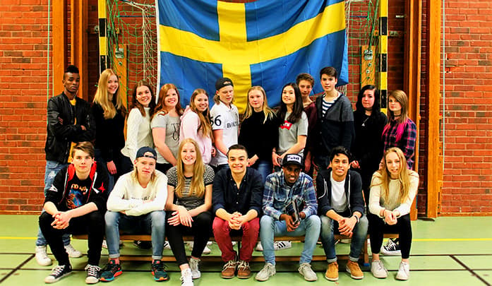 SNAPSHOT: Ghaith and his 'awesome' class in southern Sweden