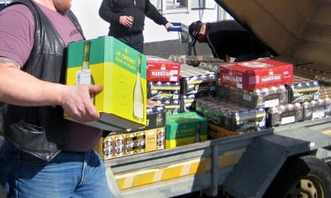 Swedish booze cruisers to get back 1000 litres of alcohol