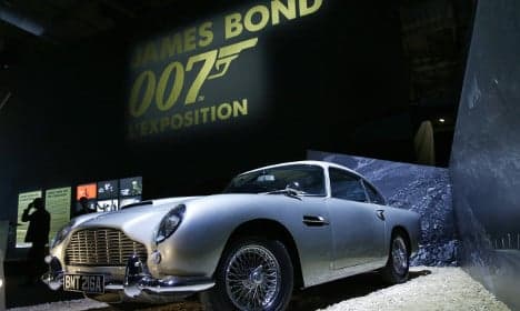 007: Giant James Bond exhibition comes to Paris