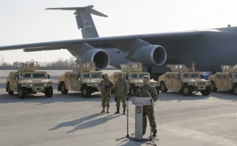 US air drop goes wrong as Humvees crash to earth