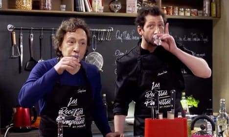 French health chief says 'non' to new boozy cooking show