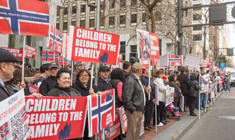 Global protests condemn 'legal kidnapping' in Norway