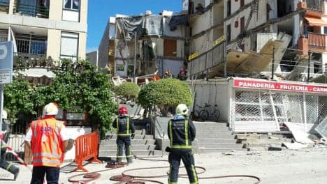 Four people pulled alive from collapsed building in Tenerife
