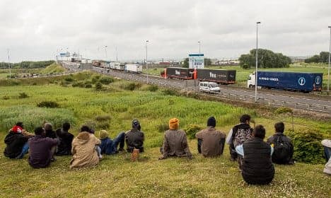 Motorists 'beaten by migrants' in French motorway rest area