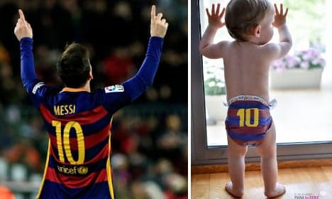 Meet the Swedish man putting the Messi into baby changing