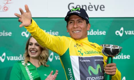Cycling: Quintana wins Tour de Romandie