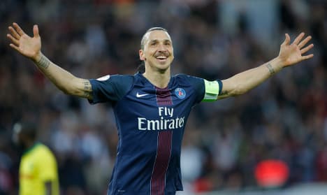 Ibrahimovic breaks PSG record in Nantes romp