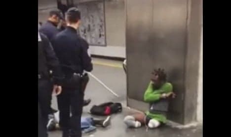 VIDEO: Outrage after French police humiliate amputee