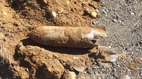 Undetonated WW2 bomb uncovered in Norway