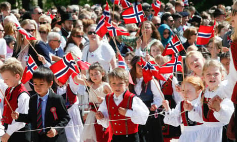 Record number of kids mark Norway's National Day