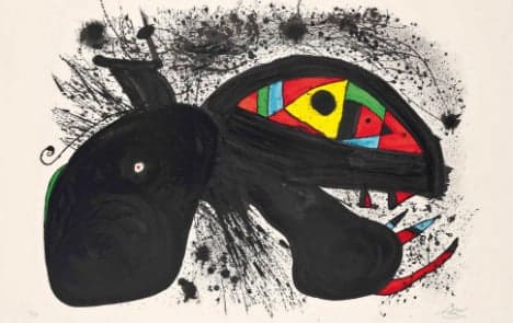 Grandson auctions Joan Miró paintings to help refugees