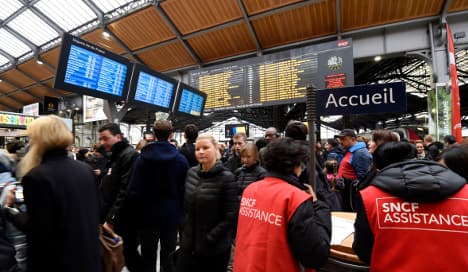 Off the rails! France hit by nationwide train strikes