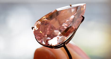 Pink diamond sold for record-breaking $31m in Geneva