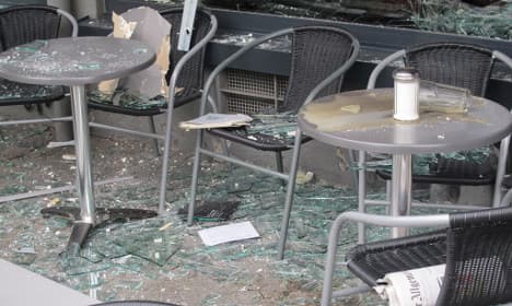 Cleaning spray sets off shock explosion in Frankfurt cafe