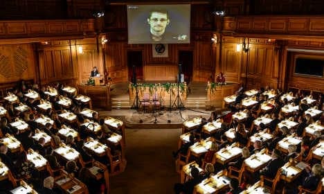 Swedish politicians block 'alternative Nobel Prize'