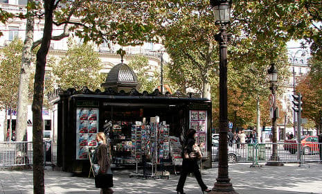 Paris revolts at plan to modernize historic kiosks