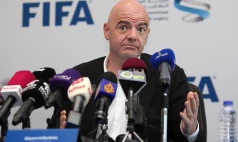 Fifa's Infantino hits out at 'greedy' jibes