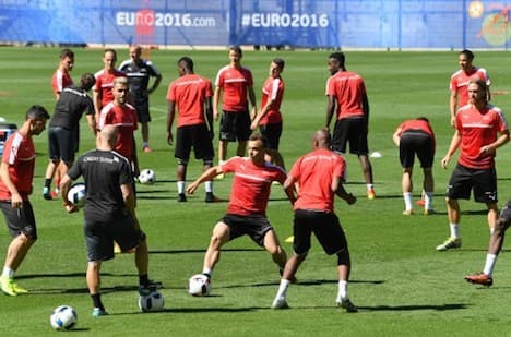 Football: Swiss prep for Poland clash