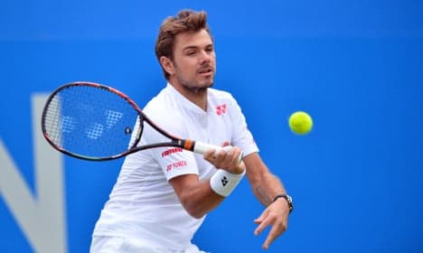Tennis: Stan Wawrinka crashes out at Queen's