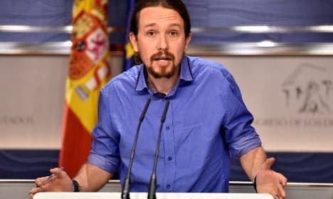 Spain's Podemos ahead of Socialists as election looms