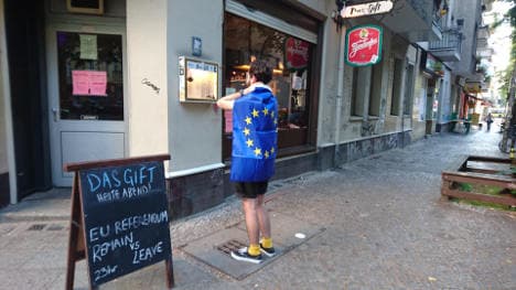 Brits in Berlin pub watch Brexit results in horror