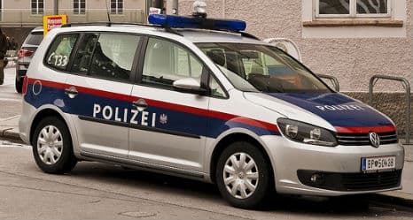 Angry Austrian driver bites traffic policeman